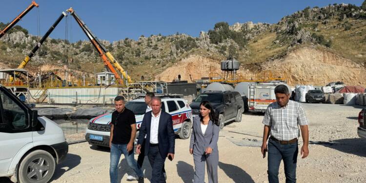 DEM Parti heyeti, Gabar Dağı’nda incelemede bulundu