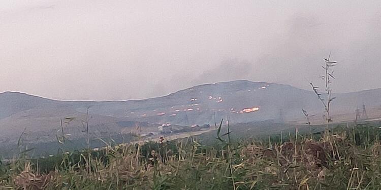 Xirabreşk yakınlarında yangın
