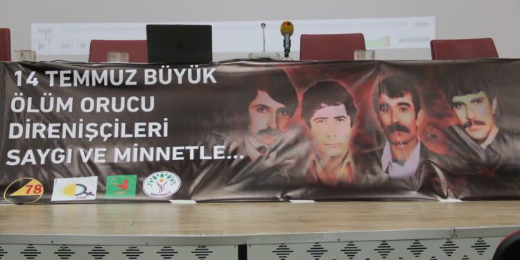 Büyük Ölüm Orucu direnişçileri anıldı