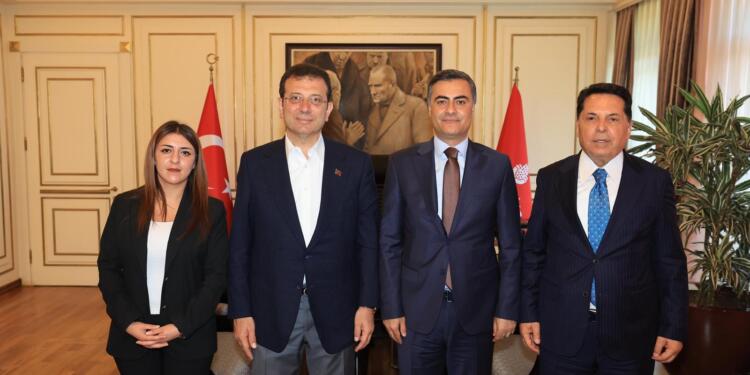 Eşbaşkanlar Zeydan ve Uzunay’dan İmamoğlu’na ziyaret