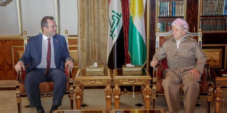 Barzani Türkiye’nin Hewlêr Başkonsolosu ile bir araya geldi