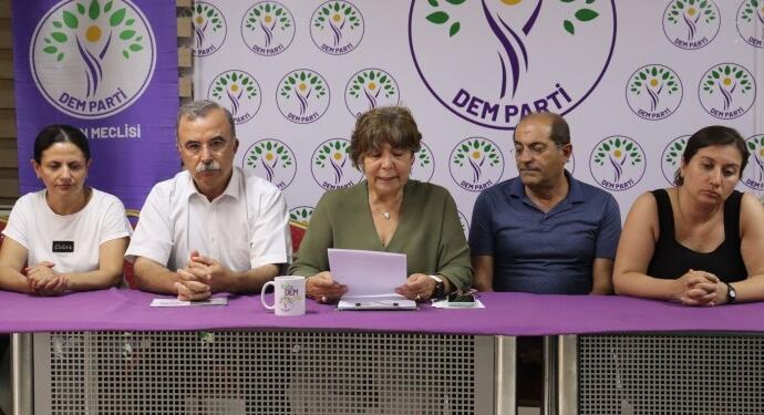 DEM Parti’den 1 Eylül çağrısı: Savaşa ve tecride karşı alanlarda olalım