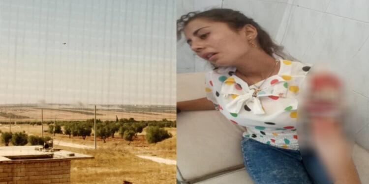 Şehba kantonuna saldırıda bir çocuk yaralandı