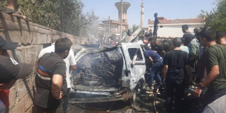 Qamişlo’da bir araçta mayın patladı: Anne ve oğlu yaşamını yitirdi