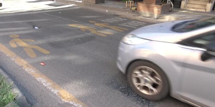 Tahammülsüzlük sürüyor: Amed’te Kürtçe trafik yazıları bir kez daha silindi