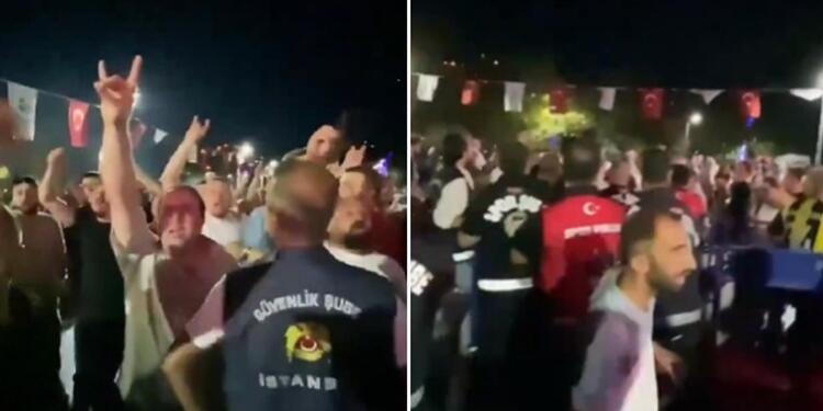 Suavi’nin konserine ‘bozkurt’ işaretli saldırı girişimi