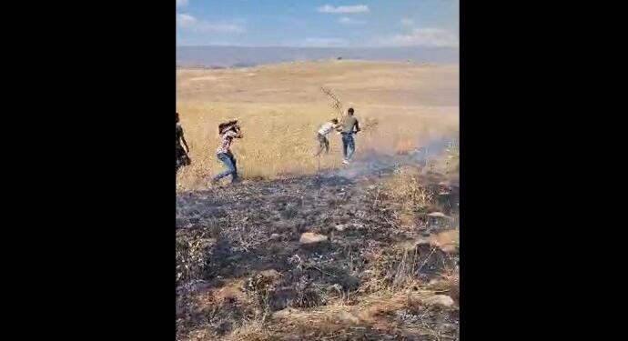 Kanîreş’te çıkan yangın Gimgim’e doğru ilerliyor