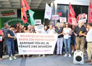 Kayyıma karşı eylemde Meclis’teki saldırı kınandı