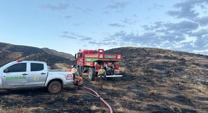 Çewlîg’de çıkan orman yangını söndürüldü