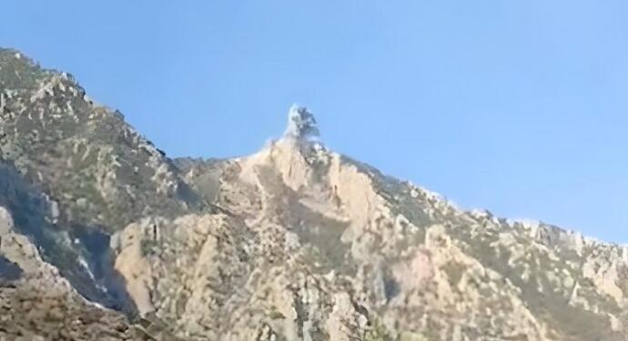 Amêdiyê kırsalı bombalandı