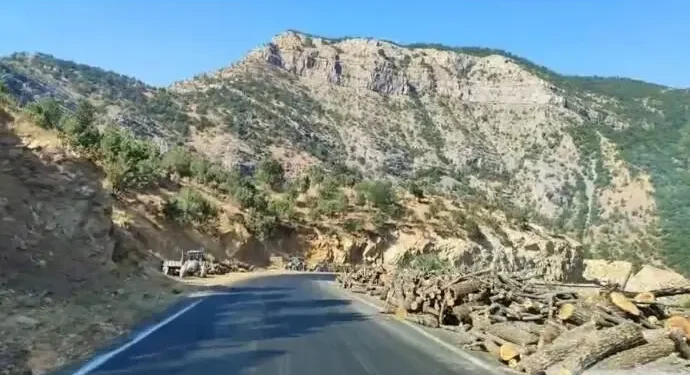 Gabar’da 480 km yağma yolu!