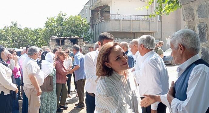 DEM Parti 31 yıl sonra tahliye olan Genç’i ziyaret etti