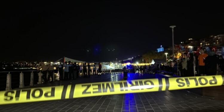 Denize düşen kadını arama çalışmaları devam ediyor