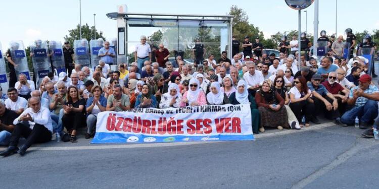 Bakırköy cezaevi önünde ‘Özgürlüğe ses ver’ eylemi