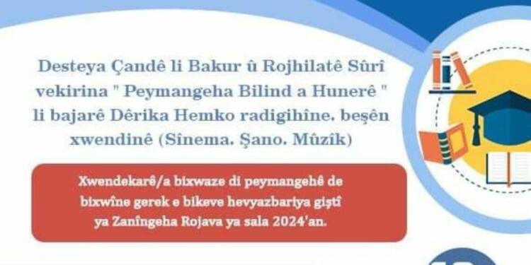 Rojava’da sanat okulu açılıyor