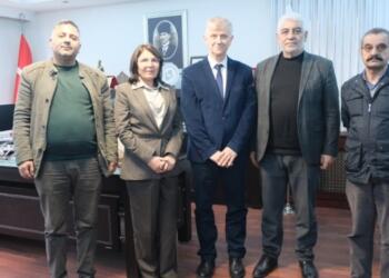 Sağ baştaki: Ali Şükran Aktaş