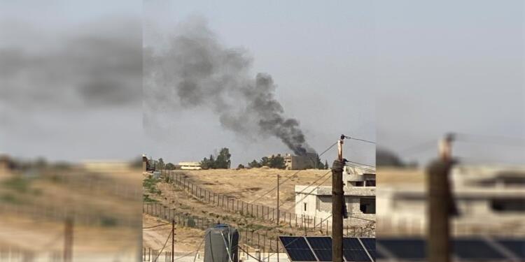 Türkiye Dêrik’te bir köyü bombaladı