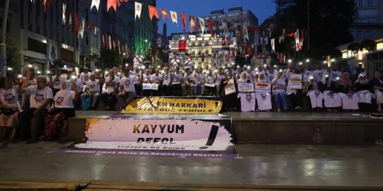 Kayyım nöbetinde katledilen Êzidîler anıldı