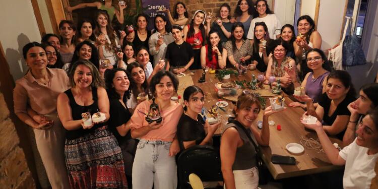 Kadın Zamanı Derneği’nden mum atölyesi etkinliği