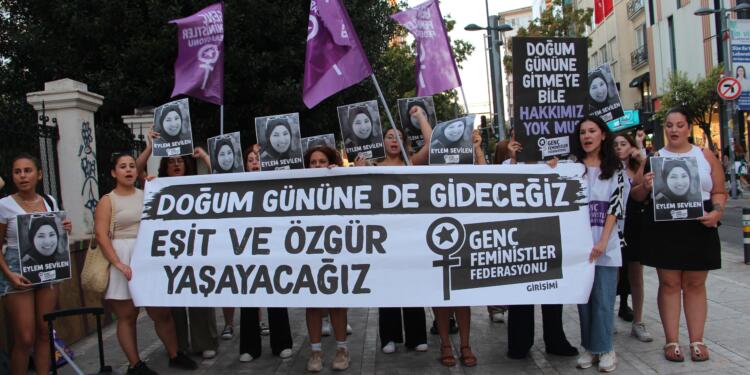 Kadınlar katledilen Eylem Sevilen için adalet istedi