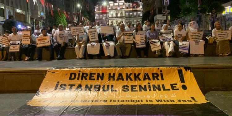 Kayyım nöbeti 75’inci gününde: Hep beraber barışı inşa edelim