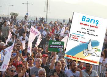 İzmir’de 1 Eylül çağrısı: Barışın sesini yükselteceğiz