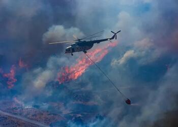 İzmir’de orman yangını: Yerleşim yerleri boşaltıldı