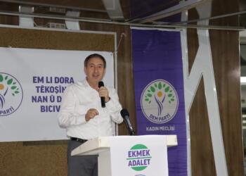 Bakırhan: Emeğinin karşılığını arayanlar bir araya gelirlerse bu sömürü sistemi ayakta duramaz