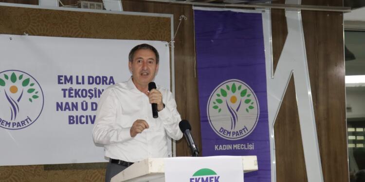 Bakırhan: Emeğinin karşılığını arayanlar bir araya gelirlerse bu sömürü sistemi ayakta duramaz