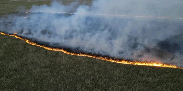 Manisa’da orman yangını ikinci gününde sürüyor
