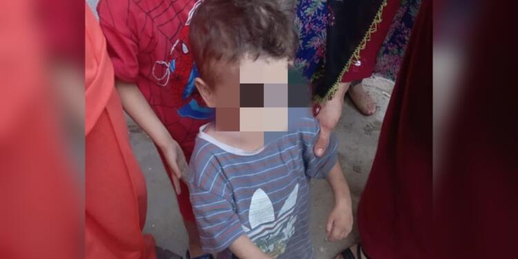 İşkence edilen çocuğu yurttaşlar kurtardı