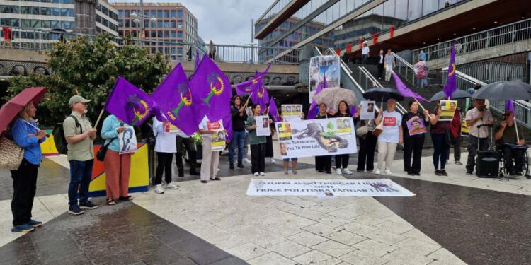 ‘İdama hayır, özgür yaşama evet’ eylemi