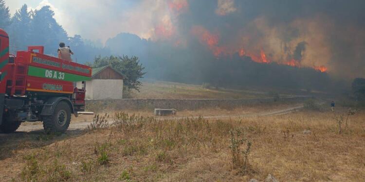Ankara’daki yangın Bolu’ya sıçradı