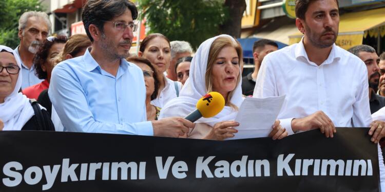 Şengal Katliamı Mersin’de kınandı: Kadınların direnişini selamlıyoruz