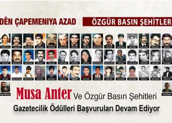 Musa Anter Gazetecilik ödülleri için çağrı: Gelin hakikat sözünü birlikte yenileyelim