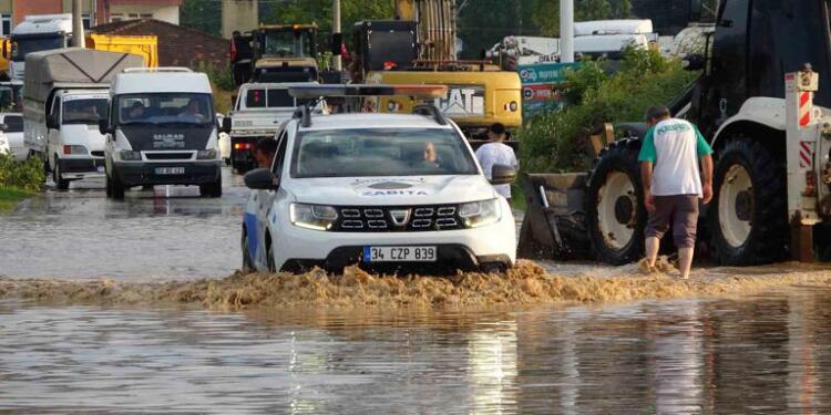 Ordu’da sağanak sonrası su baskını