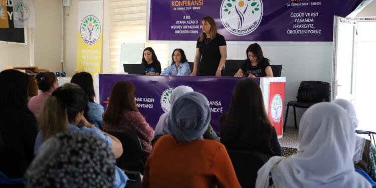 DEM Parti’den Şirnex’te kadın konferansı