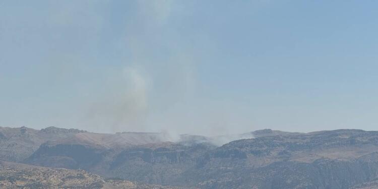 Cûdî’deki yangın söndürüldü