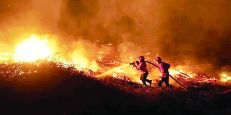 Portekiz bir haftadır yanıyor