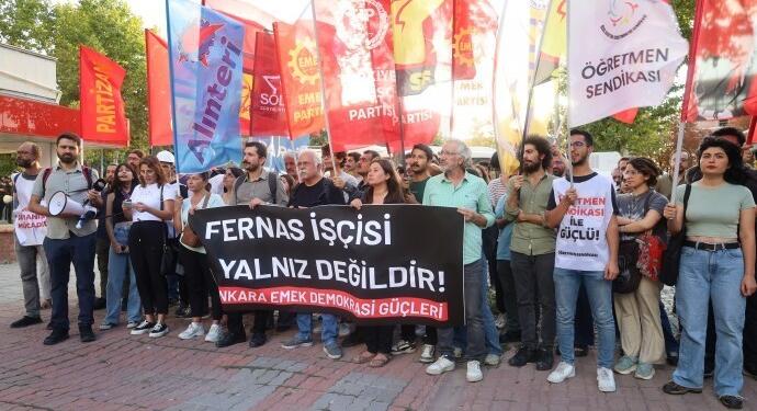 Emek ve Demokrasi Güçleri’nden Fernas işçileri için dayanışma açıklaması