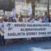 Adana’da doktora saldırı protesto edildi
