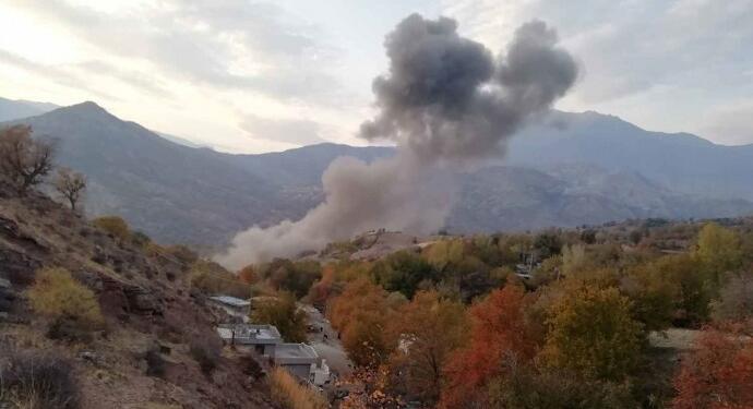 Türkiye Qendîl’in köylerini bombaladı