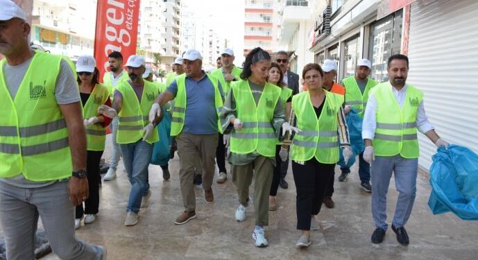 Qoser’de temizlik kampanyası