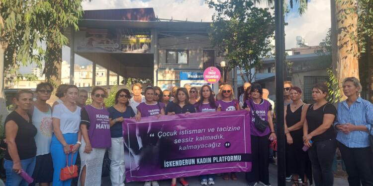 İskenderun’da kadınlar Narin için adalet istedi