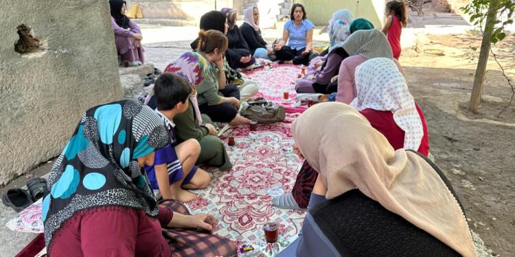 Kadınlar atölyede buluştu: Hiçbir güç irademizi yenemez