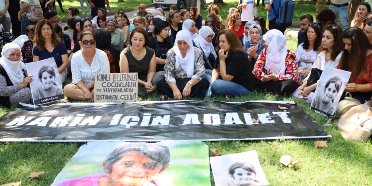 Amed’de Narin için taziye çadırı kuruldu