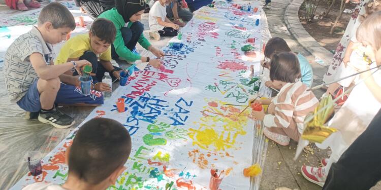 Hênê’de ilk kez ‘Çocuk Şenliği’ düzenlendi