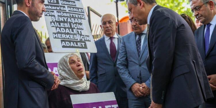 Özgür Özel’den Şenyaşar’a dayanışma telefonu