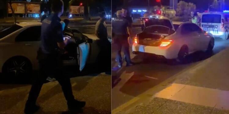 Uzman çavuşun aracında yok yok: Uyuşturucu, ruhsatsız silah, sahte plaka…