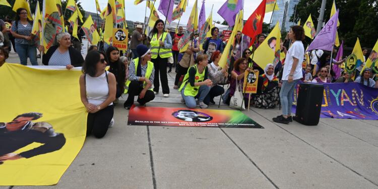 ‘Tîrêjên Rojê’ kampanyasının startı BM önünde verildi